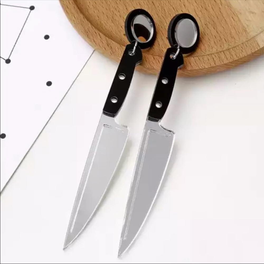Knife Earrings